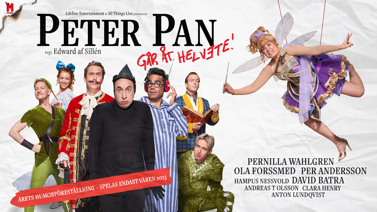 Peter Pan gr t helvete(Boende Clarion Sign)